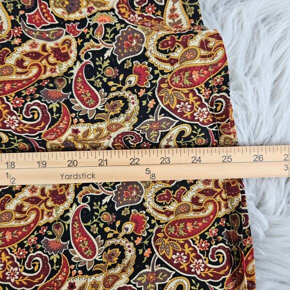 Shoulder Shirts Women’s Post Surgery Adaptive Blouse Medium Paisley Easy Wear - Picture 10 of 10